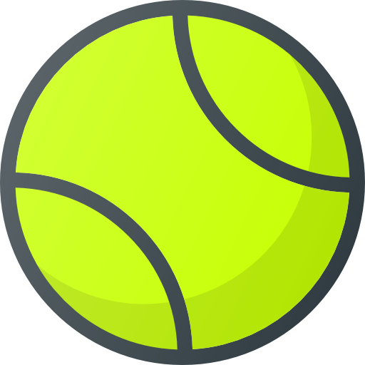 Spinning Tennis Ball